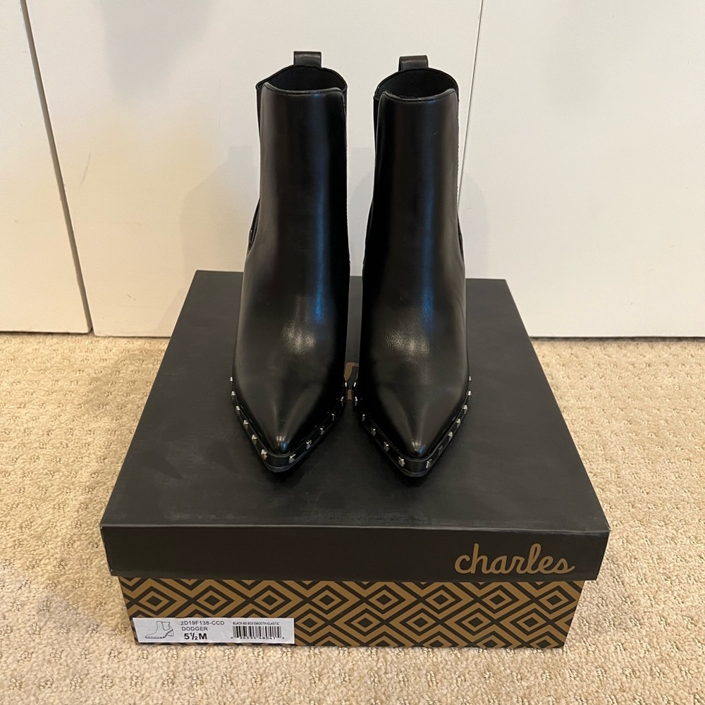 Studded Chelsea Bootie - Picture 4 of 5